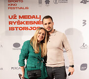 Sporto kino festivalio atidarymas
