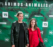 Filmo &bdquo;Animus Animalis&ldquo; premjeros akimirka