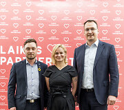 Priėmimas skirtas artėjančiai Tarptautinei dienai prie&scaron; homofobiją, bifobiją, transfobiją ir interseksizmą proga