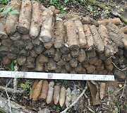 Panevėžio rajone i&scaron;minuotojų sunaikinti sprogmenys
