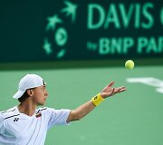 Paduoda Ričardas Berankis