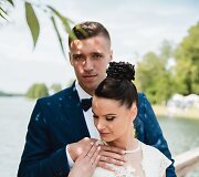 Gintarės Jaro&scaron;aitės ir Edgaro Žarskio vestuvių akimirka