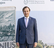 Parodos &bdquo;Vilnius amžinai. Dailės kūrinių ir vadovų po miestą dialogas&ldquo; svečiai