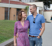 Lina Vidmantė ir Tadas Vidmantas