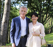 Arvydas Avulis su žmona Rita
