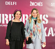 Filmo &bdquo;Purpurinis rūkas&ldquo; premjeros svečiai