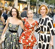 Kristin Davis, Sarah Jessica Parker ir Cynthia Nixon filme &bdquo;Seksas ir miestas&ldquo;
