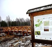 Atidarytas naujas gamtinis &ndash; pažintinis takas Amalvos pelkėje