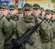 Motorizuotosios pėstininkų brigados &bdquo;Žemaitija&ldquo; &scaron;auktinių priesaika
