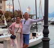 Kristina Kaikarienė ir Ramūnas Visčinis