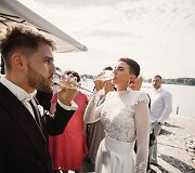 Brigidos Gruodytės ir Artiomo Penkevičiaus vestuvių akimirka