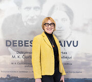 Vytauto V. Landsbergio filmo &bdquo;Debesies laivu&ldquo; premjeros svečiai