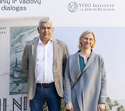 Parodos &bdquo;Vilnius amžinai. Dailės kūrinių ir vadovų po miestą dialogas&ldquo; svečiai