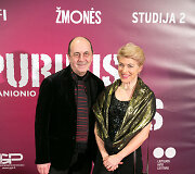 Filmo &bdquo;Purpurinis rūkas&ldquo; premjeros svečiai
