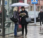 Lietingas &scaron;e&scaron;tadienis Vilniuje