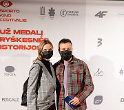 Sporto kino festivalio atidarymas
