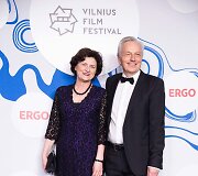 Saulius Stoma su žmona Diana