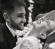 Brigidos Gruodytės ir Artiomo Penkevičiaus vestuvių akimirka
