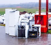 &bdquo;EMP recycling&ldquo; elektronikos ir kitų atliekų perdirbimo gamykloje. 