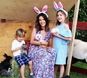 Alessandra Ambrosio su vaikais