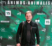 Filmo &bdquo;Animus Animalis&ldquo; premjeros akimirka