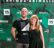 Filmo &bdquo;Animus Animalis&ldquo; premjeros akimirka