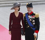 Danijos princas Frederikas su žmona princese Mary