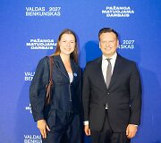 Valdas Benkunskas apibendrino nuveiktus darbus ir pristatė savo apsisprendimą dėl antrosios kadencijos