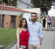 Vaidotas &Scaron;iožinis su drauge