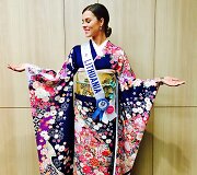 Patricija Belousova grožio konkurse &bdquo;Miss International 2017&ldquo; Japonijoje