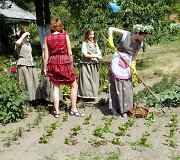 Nijolės Gornatkevičės organizuojami senoviniai mergvakariai