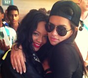 Rihanna ir Adriana Lima
