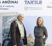 Parodos &bdquo;Vilnius amžinai. Dailės kūrinių ir vadovų po miestą dialogas&ldquo; svečiai