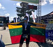 Meinardas Valkevičius (&bdquo;Iron Trakai&ldquo; &ndash; pusė &bdquo;Iron Man&ldquo; distancijos 2020 m.)