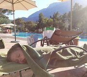 Inetos ir Irūnos Puzaraičių atostogos Turkijoje