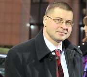 Latvijos ministras pirmininkas Valdis Dombrovskis