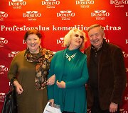 Spektaklio &bdquo;(Ne)tikras milijonierius&ldquo; premjeros svečiai