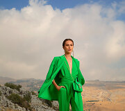 &bdquo;Elie Saab&ldquo; 2021 m. pavasario ir vasaros kolekcijos modelis