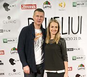 Jurgita Jurkutė-&Scaron;irvaitė su vyru Ryčiu