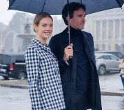 Paryžiaus mados savaitė: Natalia Vodianova ir Antoine'as Arnault 