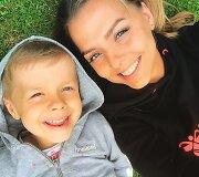 Vaida Skaisgirė su sūnumi Atu