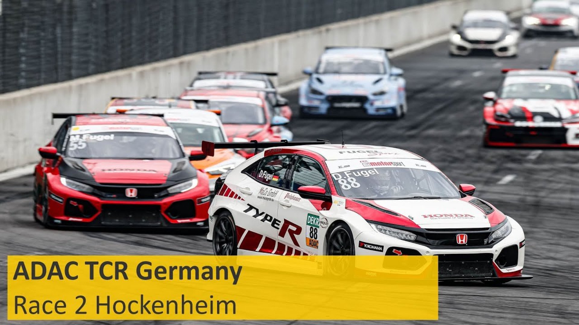 Adac Tcr Germany Race 2 Hockenheim English Re Live Video 15min Lt