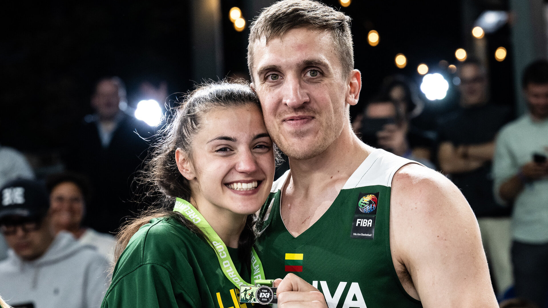 Marijus Užupis ir Martyna Petrėnaitė / FIBA 3x3 nuotrauka