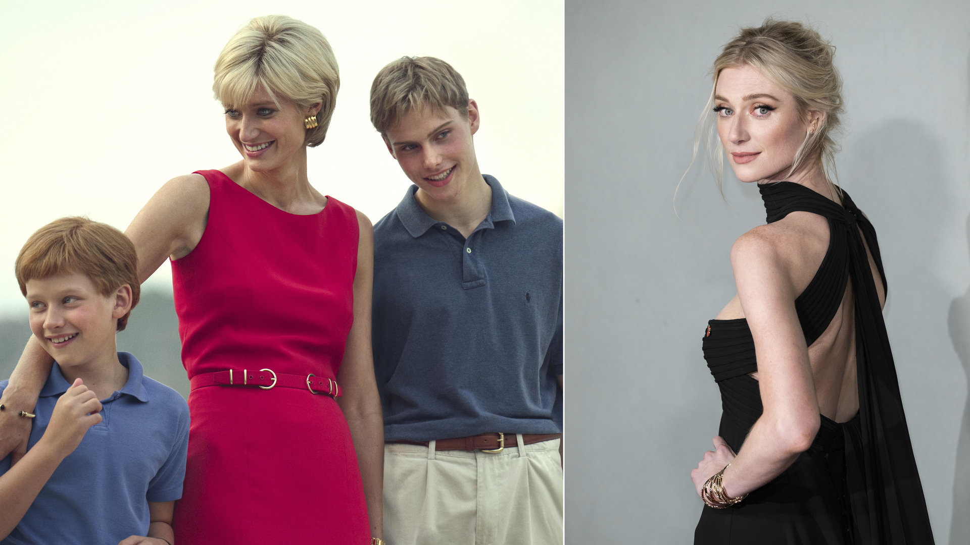 Elizabeth Debicki / Vida Press ir Getty nuotraukos