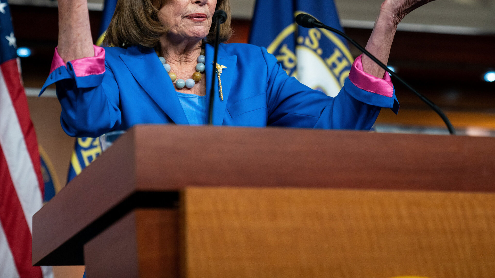 Nancy Pelosi / Getty nuotrauka