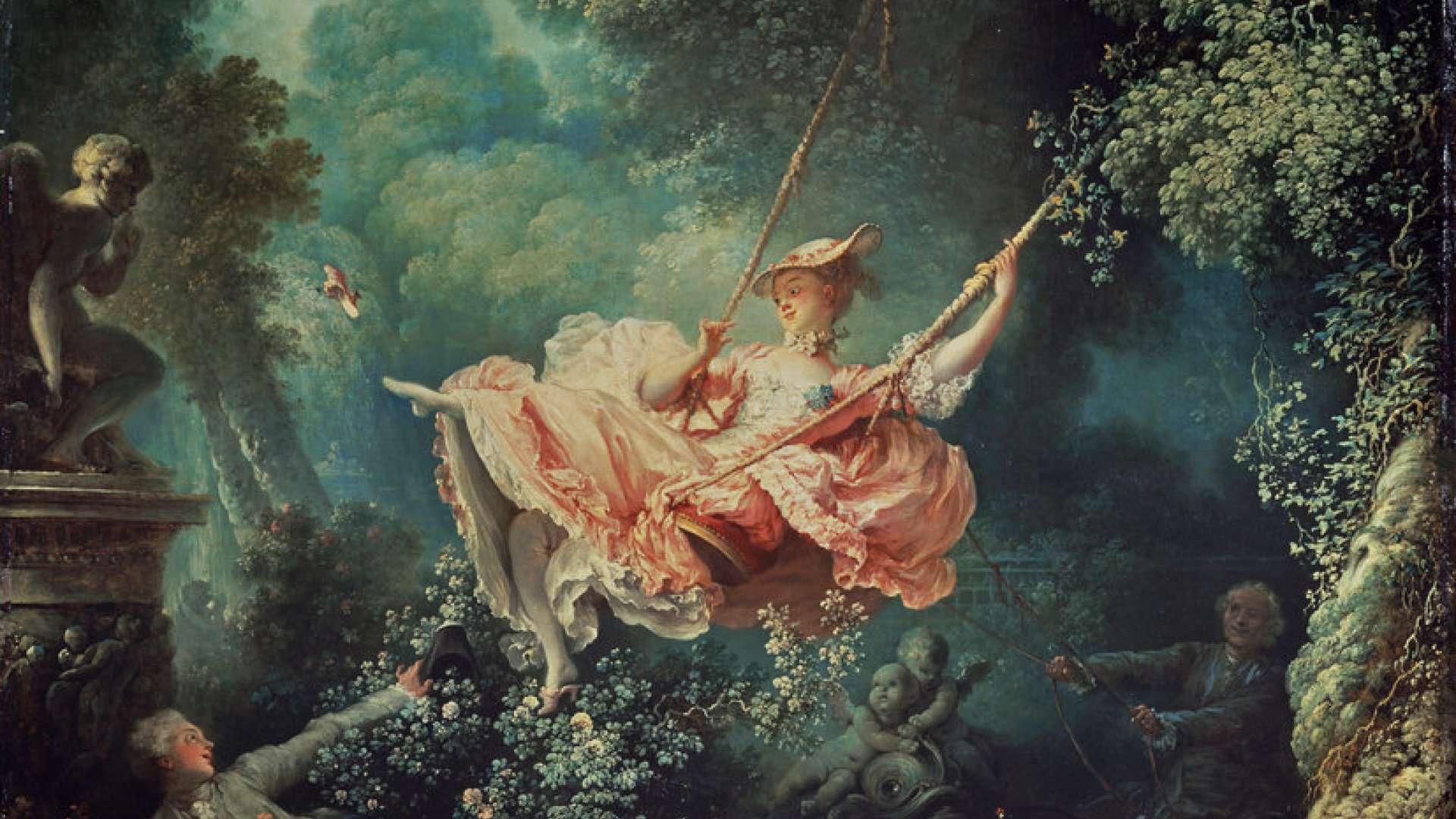 Jeano-Honoré Fragonard’o „Sūpuoklės“, 1767-ieji / Vida Press nuotrauka