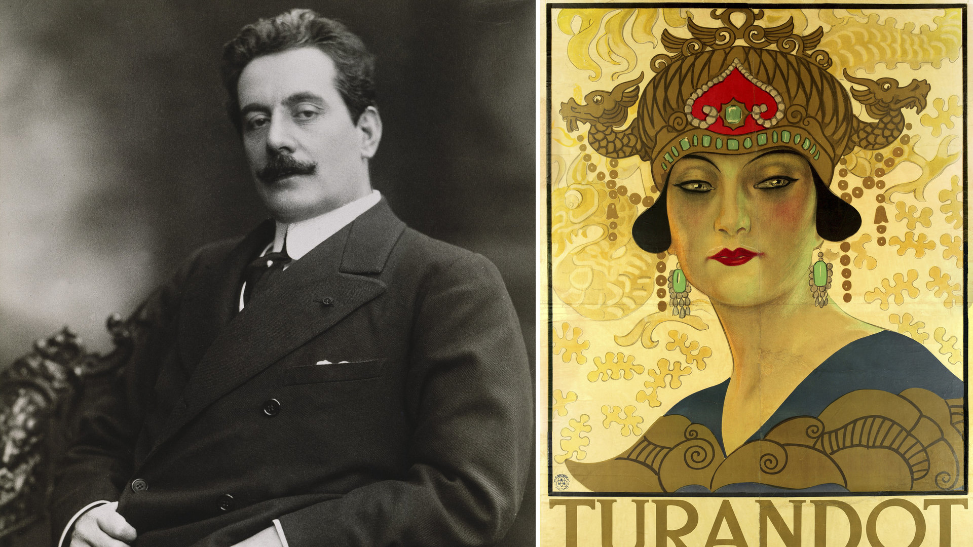 Giacomo Puccini / Vida Press ir Getty nuotraukos