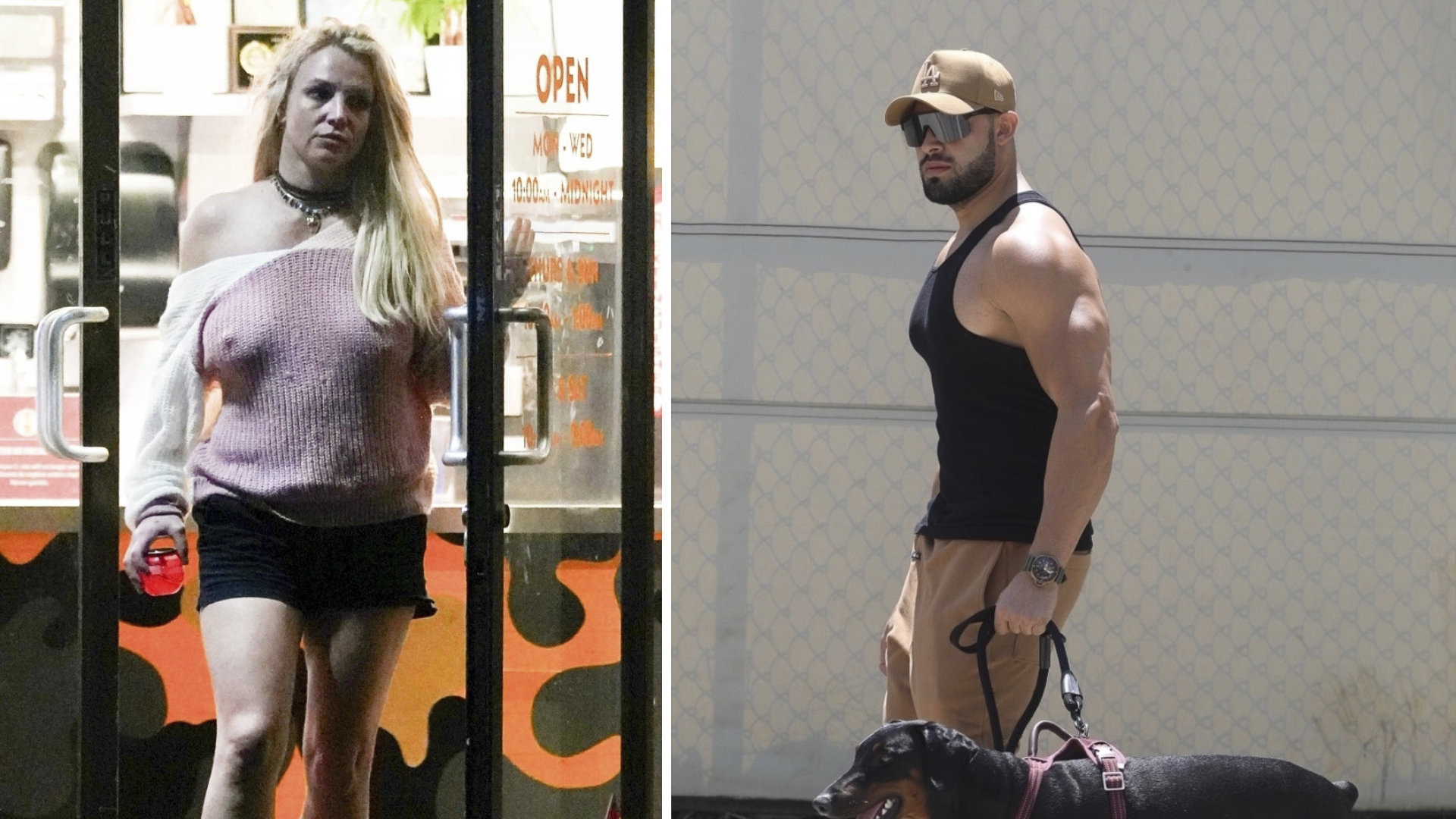 Britney Spears ir Samas Asghari / Vida Press nuotrauka