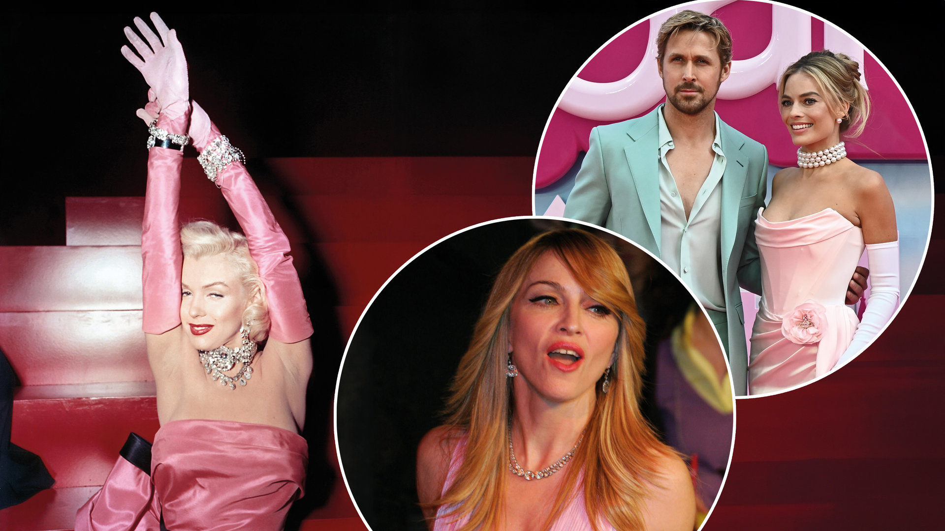 Marilyn Monroe, Madonna, Rajanas Goslingas, Margot Robbie / Vida Press nuotraukos