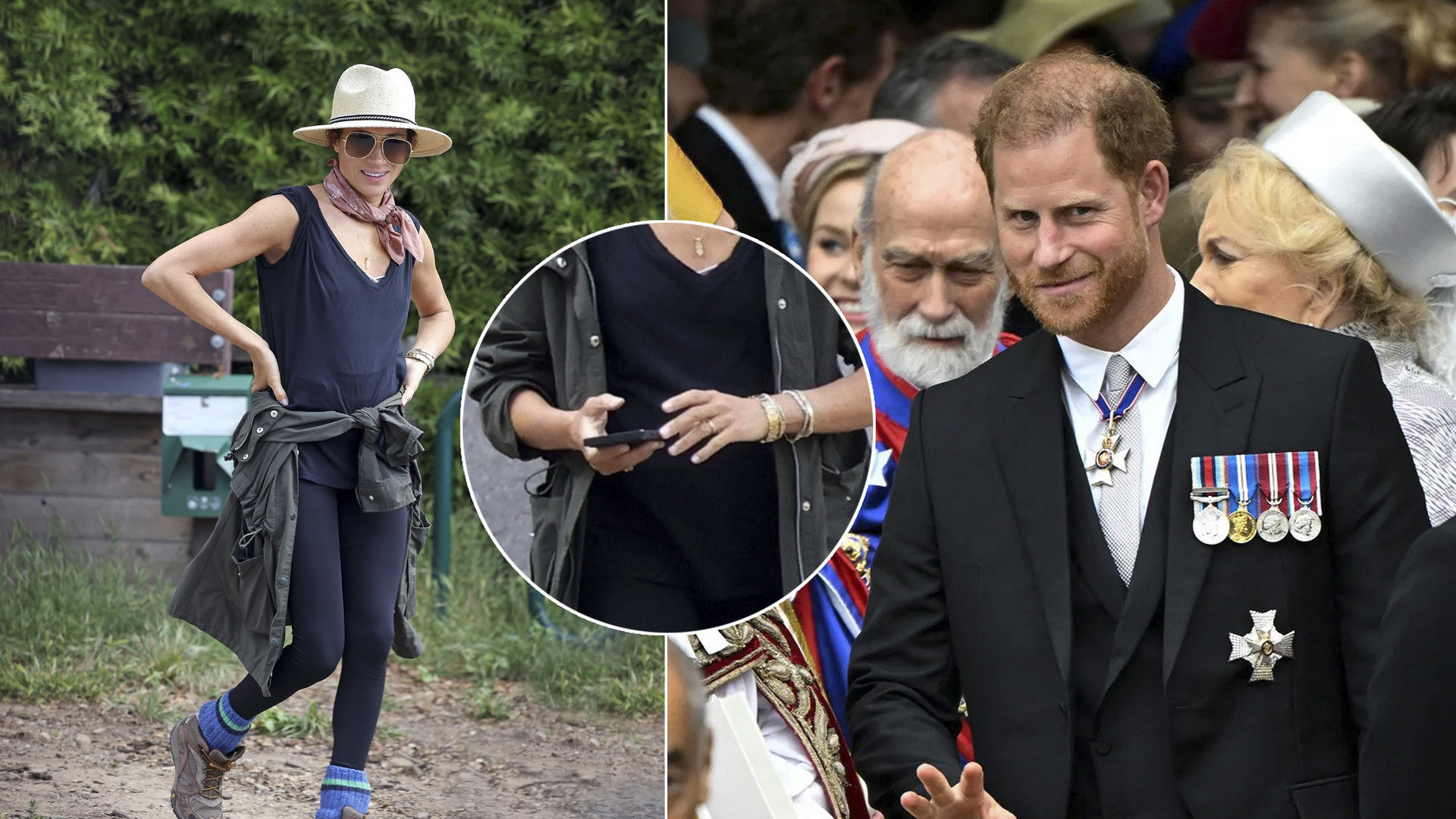 Meghan Markle ir princas Harry / Vida Press nuotraukos